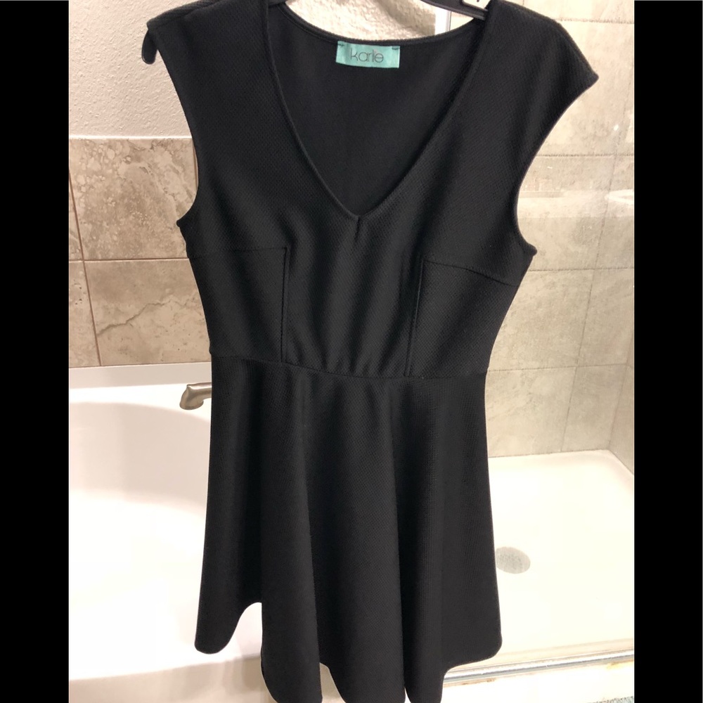 Black Karlie Cocktail Dress